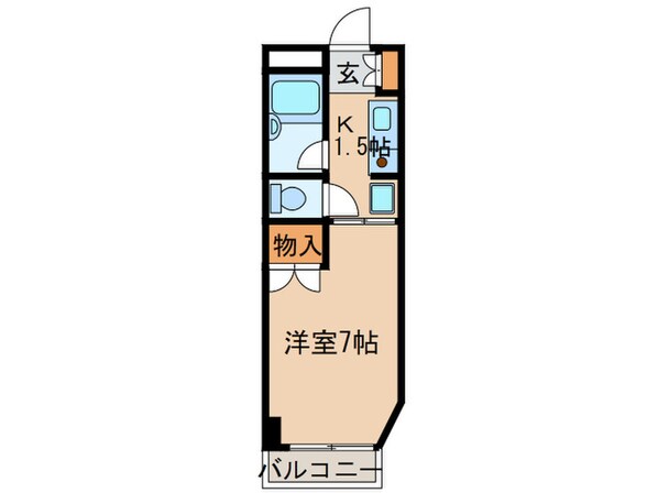 Ｋコ－ト観月の物件間取画像